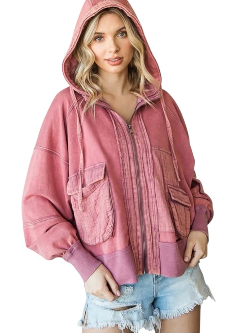 Oli & Hali Pierce Cat Cargo Hoodie